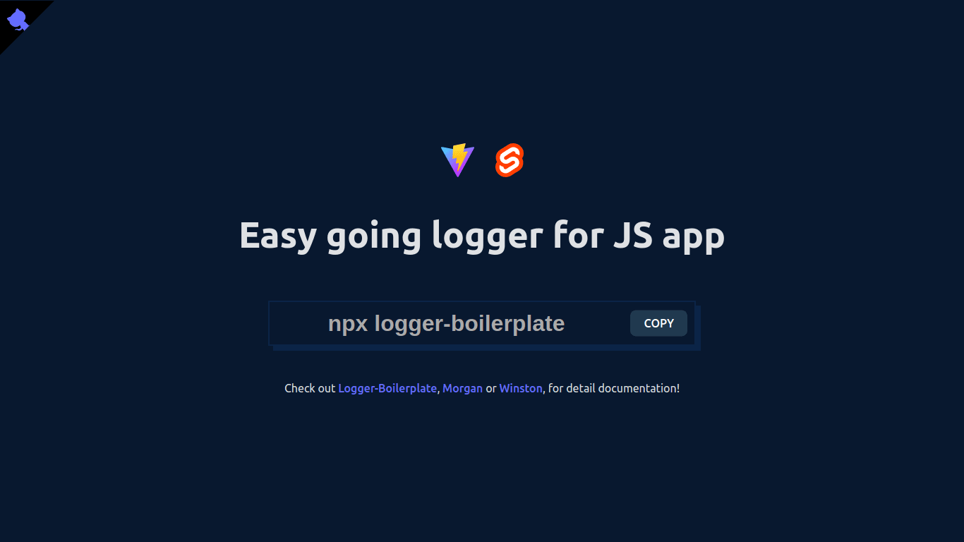 Logger Boilerplate